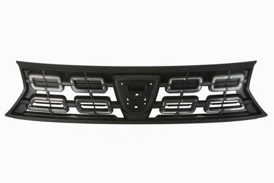 Решітка радіатора чорна текстура + сірий металік (тип dacia) DACIA DUSTER, RENAULT DUSTER . 623109628R
