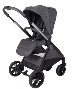 Дитячий прогулянковий візок Chicco Bellagio Black Satin Чорна (8058664180356)