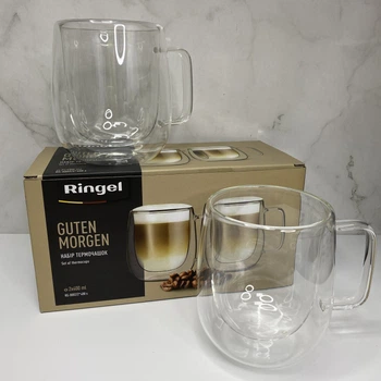 Набор чашек с двойными стенками Ringel Guten Morgen 2 шт 400 мл RG-0002/400