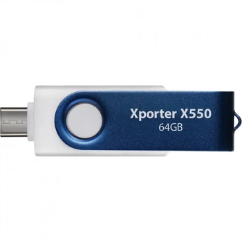 USB флеш накопитель Patriot 64GB Xporter X550 USB 3.2/Type-C (PS64GX550AAD) (254838)