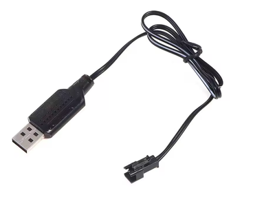 USB кабель 3.7V для зарядки аккумулятора игрушек / машинок 2Pin