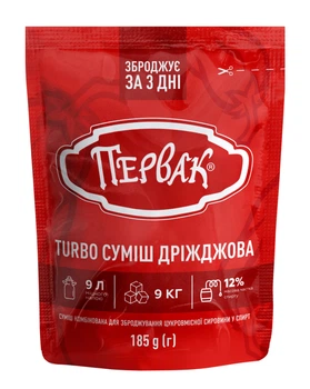 Смесь Первак Львовские Дрожжи Для сбраживания 185 г. (4820001612950)