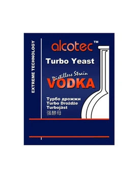 Турбо-дрожжи Alcotec Vodka Turbo 73 г для декстрозы, сахара и зернового сырья с глюкоамилазой