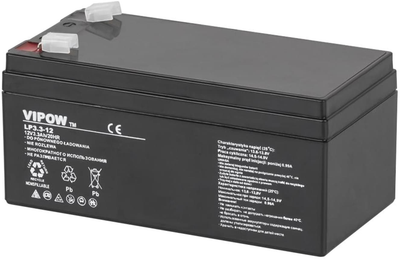 Akumulator żelowy Vipow 12V-3.3Ah (LP3.3-12)