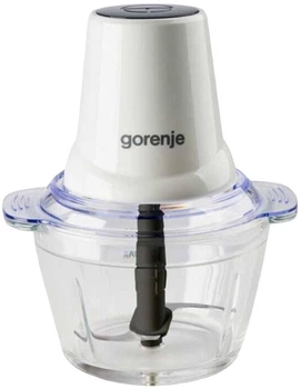 Подрібнювач, 400Вт, чаша-1000мл, скло, білий Gorenje (kuh0014973)