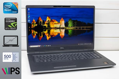 Потужна станція Dell Precision 7760 | Xeon W-11855M | 64Gb RAM |512Gb SSD | RTX A5000 | FHD IPS | 17,3” Б/В