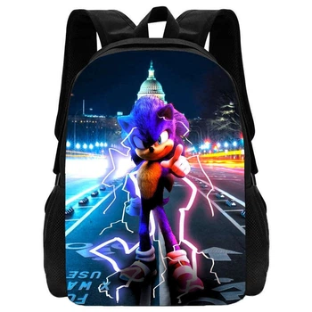 Шкільний міський рюкзак Сонік SONIC THE HEDGEHOG