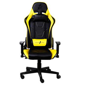 Кресло геймерское 1stPlayer FK2 Black/Yellow
