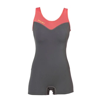 Гідрокостюм жіночий 2 мм PROLIMIT FIRE SLEEVELESS SHORTY coral/grey XS