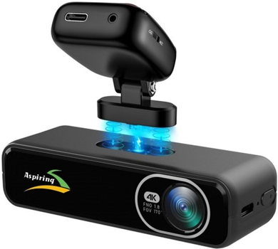 Відеореєстратор Aspiring AT320 UHD 4K Speedcam WiFi GPS