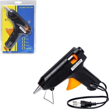 Пістолет для сухого клею "Glue Gun" Bambi JQ4032-40W, D-1,1 см, чорний