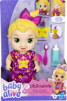 Пупс Hasbro Baby Alive Bedtime Baby Lala GooGoo Lil Dreamer Doll 28 см F9856 (5010996243720)