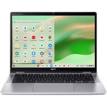 Ноутбук Acer 14 Chromebook Spin CP314-2HN WUXGA IPS Touch/Intel i3-N305/8GB/256GB SSD/UMA/ChromeOS/Silver (NX.KYJEU.001)