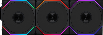Набор вентиляторов Lian Li Uni Fan TL Wireless 120-3 3 шт. Black (G99.12TL1W3B.00)
