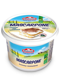Крем-сир Маскарпоне Мlekoma Mascarpone 500 г