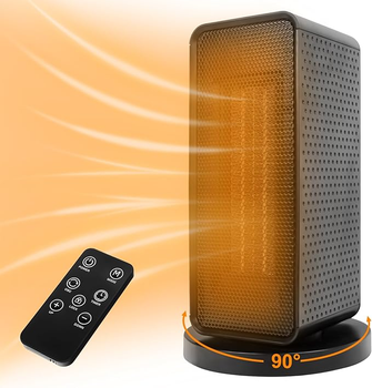 Електричний обігрівач NICEWIN Black (R3744)