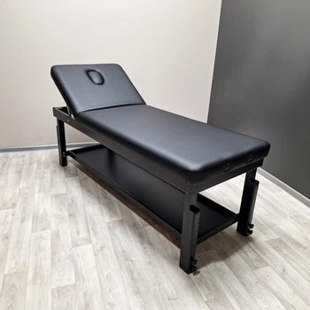 Стаціонарний масажний стіл RemMed КР-10 Plus Black