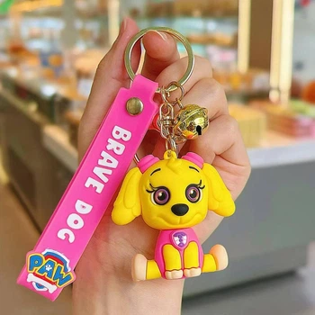 Брелок детский для ключей, рюкзака "Щенячий патруль (Paw Patrol)/ Скай" розовый 111-4
