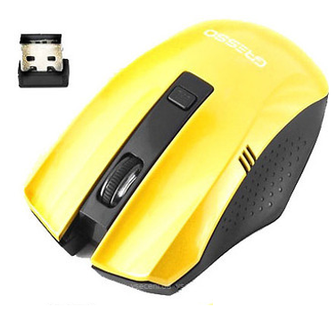 Мышь Gresso GM-896G Wireless Yellow