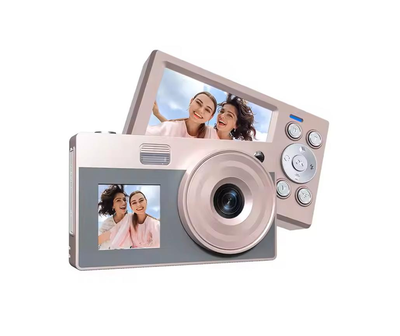 Цифровой фотоаппарат Benjie X20 1080P 32GB 2.8" 48мп камера розовый