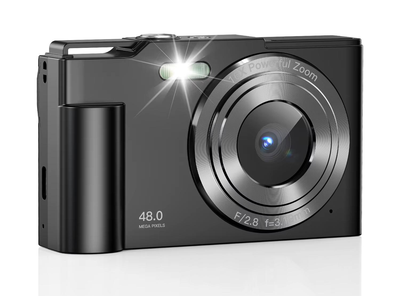 Цифровой фотоаппарат Benjie DC01 1080P 64GB 2.4" 48мп камера чёрный