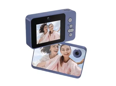 Цифровой фотоаппарат Benjie X60M2 1080P 32GB 2.4" 48мп камера синий