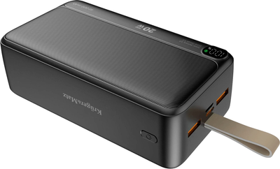 Powerbank Kruger&Matz Li-pol QC/PD 40000 mAh 22.5 W Black (KM0908)