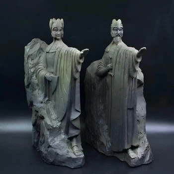 Статуэтки Ворота королей Аргонат RESTEQ — Исильдур и Анарион, набор 2 фигурки, 15 см, Властелин колец, коллекционная скульптура