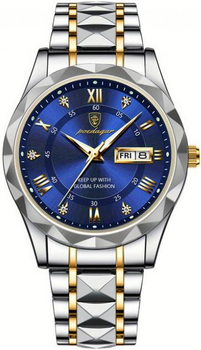 Чоловічий годинник Poedagar Stava Blue