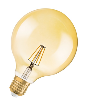 Żarówka Osram LED Vintage 1906 Globe 35 Filament 4W 824 E27 Gold (4099854091179)