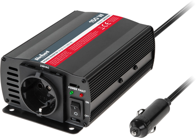 Falownik samochodowy Rebel 150W 12V/230V (5901436734260)