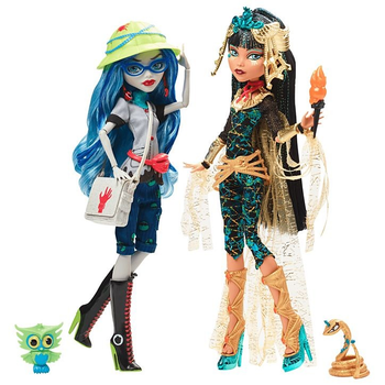 Ляльки Монстер Хай Клео де Ніл та Гулія Йелпс Комі Кон 2017 (Monster High Cleo De Nile & Ghoulia Yelps Comic Con 2017)