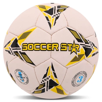 Гандбольный мяч для гандбола размер №3 Soccer Star 4542-3 White-Yellow