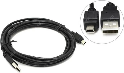 Usb - Mini Usb кабель зарядка AM-5P 0,8 метр для видеорегистратора, навигатора, фотоапарата Nikon