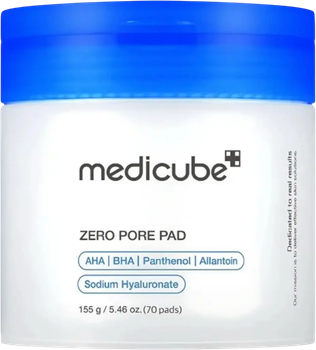 Набір пілінг-подушечок Medicube Zero Pore Pad 2.0 70 шт (ZES8800256108374)