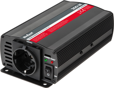 Falownik samochodowy Rebel 300W 24V/230V (5901436734307)