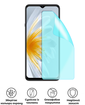 Защитная полиуретановая матовая пленка Medium Armor на экран смартфона ZTE Voyage 3D