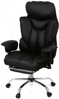 Кресло аклас Бамбетель rl 10093h Черный (pu Black)
