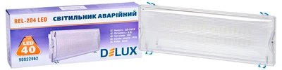 Аварийный светильник с аккумулятором Delux REL-204 4 Вт IP65 (90022962)