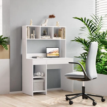 Стол письменный Furnigrade КС-17 белый 145х100х50
