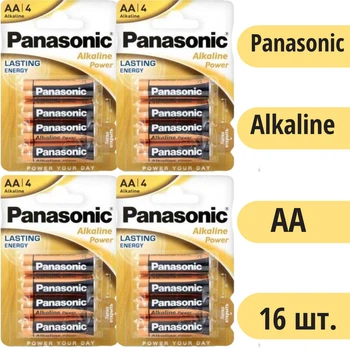 Батарейка LR06 PANASONIC Alkaline Power-16 ШТУК