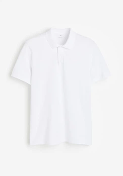 Чоловіча футболка поло Regular Fit H&M (58448) XL Біла