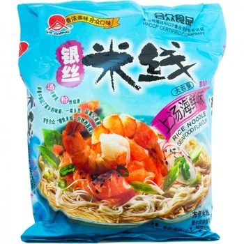 Лапша HEZHONG Рисовая со Вкусом Морепродуктов 105 г