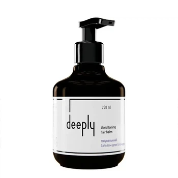 Тонувальний бальзам для блонду Blond Toning Hair Balm від Deeply (250 мл)