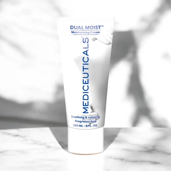Крем для зволоження і загоєння шкіри рук та тіла Mediceuticals Dual Moist 180 ml