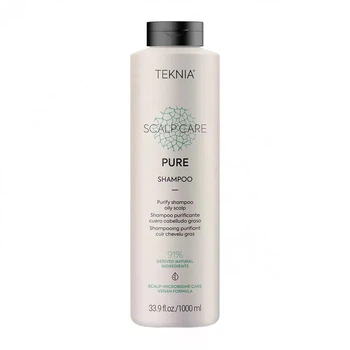Мицеллярный шампунь Lakme для жирной кожи головы Teknia Scalp Care Pure Shampoo 1000 мл