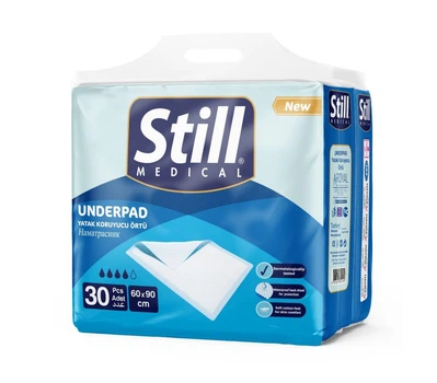 Пеленки гигиенические впитывающие Still Underpad (60х90 см) 30 шт.