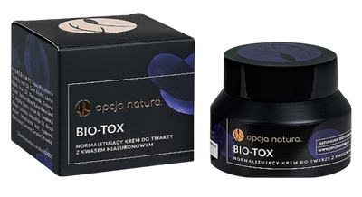 Крем для обличчя Opcja Natura Bio-Tox з гіалуроновою кислотою 50 мл (5903766418087)