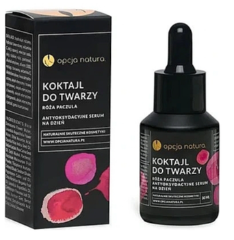 Сироватка для обличчя Opcja Natura Facial Cocktail з трояндою та пачулями 30 мл (5903766418292)