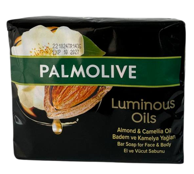 Твердое мыло Palmolive с миндалем и маслом камелии, 4х90г